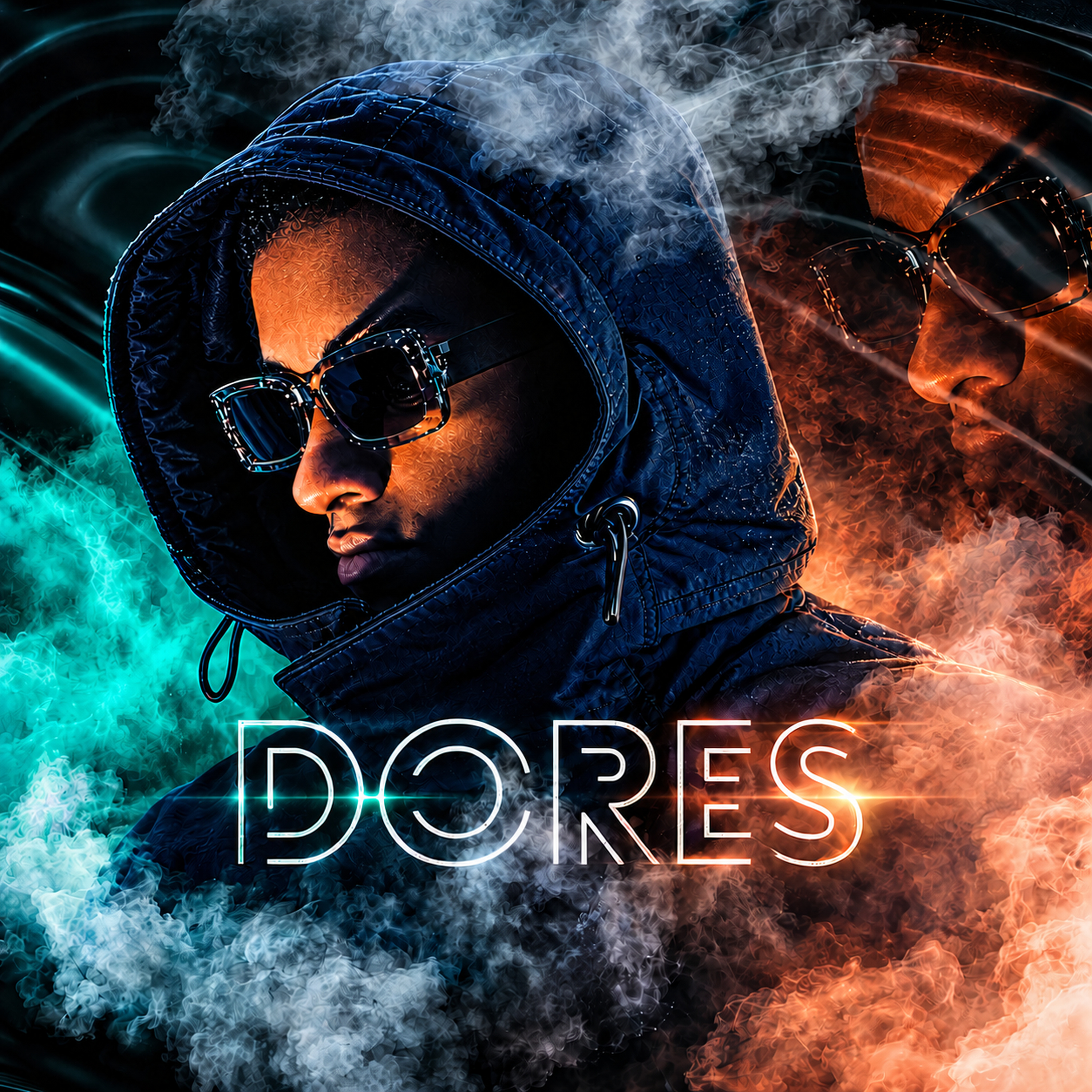 Capa oficial do single DORES, de ALEGO